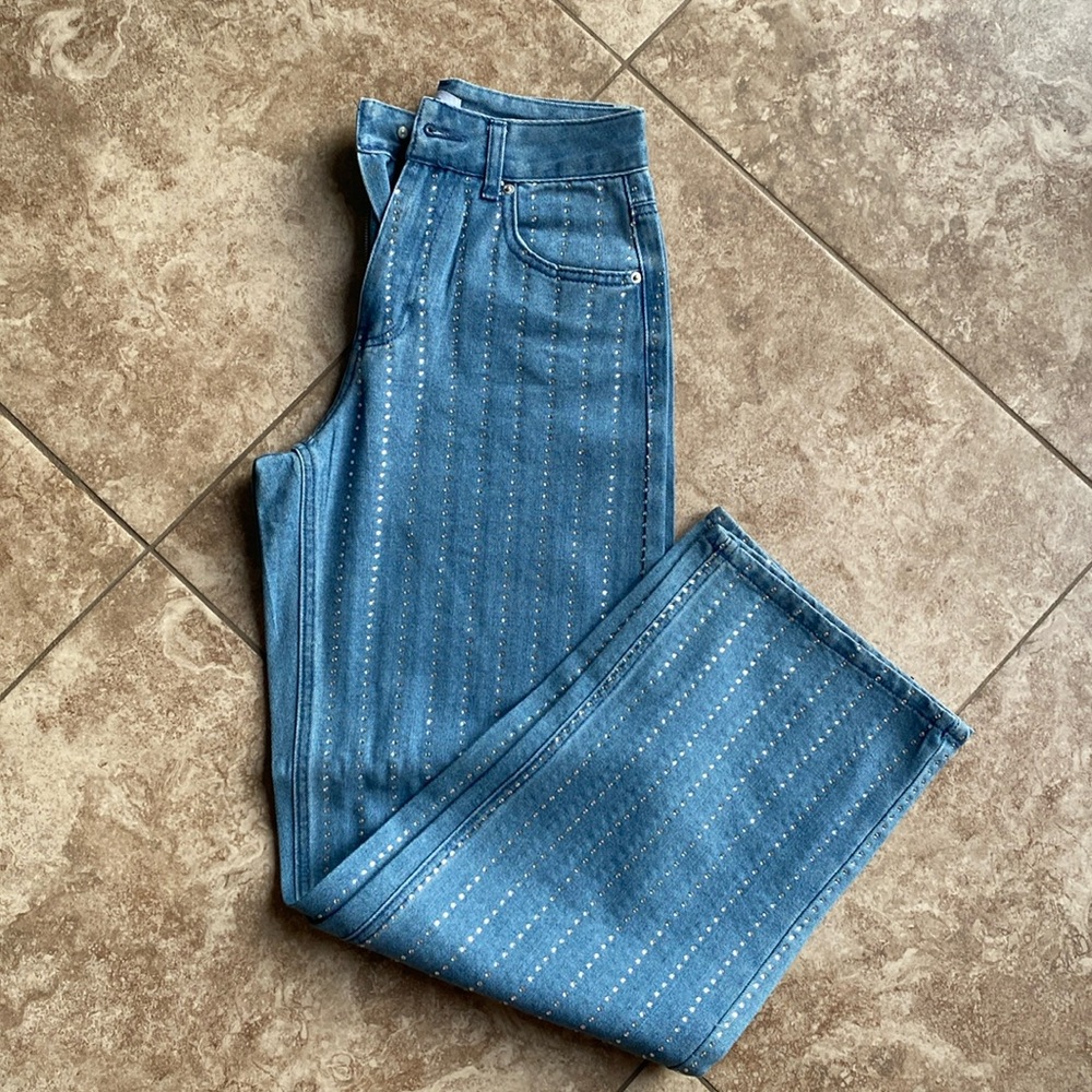 Forever 21 sparkly jeans - size 25